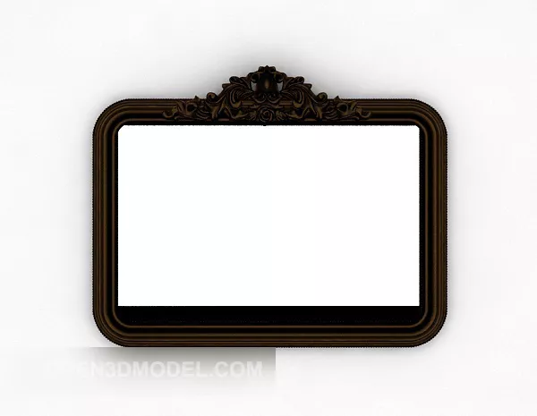 European Simple Home Mirror 3d model European Simple Home Mirror 3d model