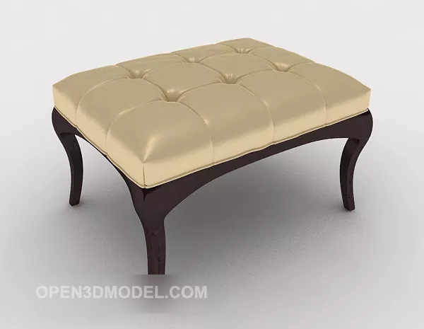 European Simple Sofa Stool 3d model European Simple Sofa Stool 3d model