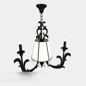European Wall Lamp Design 3d model