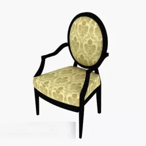 European Single Chair 3d model