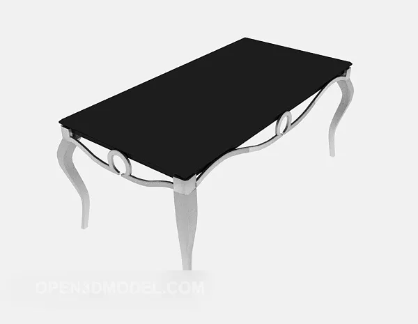 European Sofa Coffee Table 3d model European Sofa Coffee Table 3d model