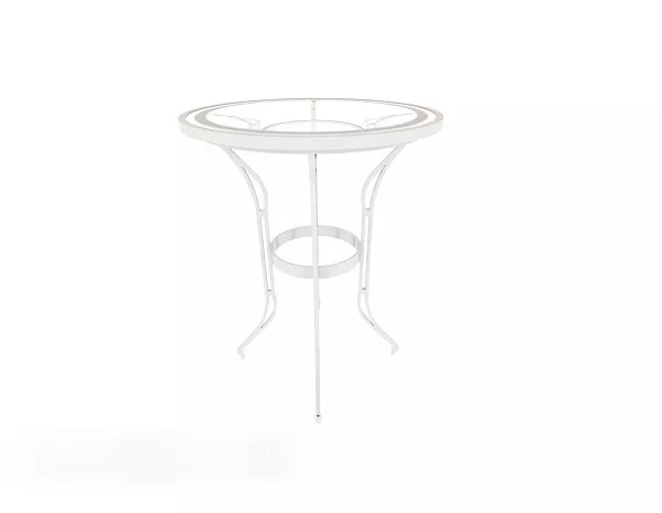 European Sofa Glass Side Table 3d model European Sofa Glass Side Table 3d model