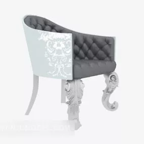 European Sofa Lounge Chair 3d model