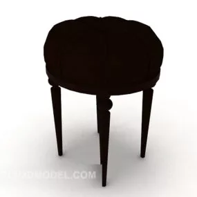 European Soft Stool 3d model