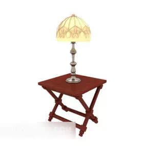 Hotel Square Small Side Table 3d model