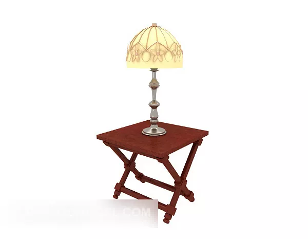 Hotel Square Small Side Table 3d model Hotel Square Small Side Table 3d model