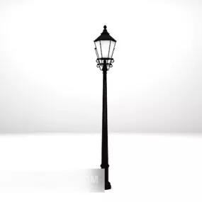 European Street Lights 3d model