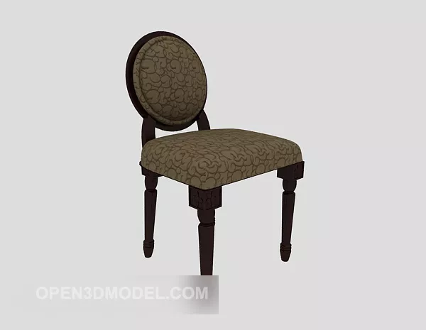 European Style Armchair Retro Design 3d model European Style Armchair Retro Design 3d model