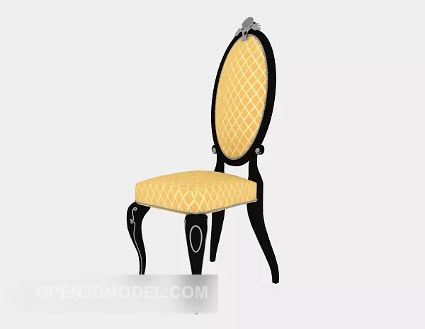 European Style Classic Home Chair 3d model European Style Classic Home Chair 3d model