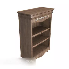 European Style Cabinet Wooden 3d model