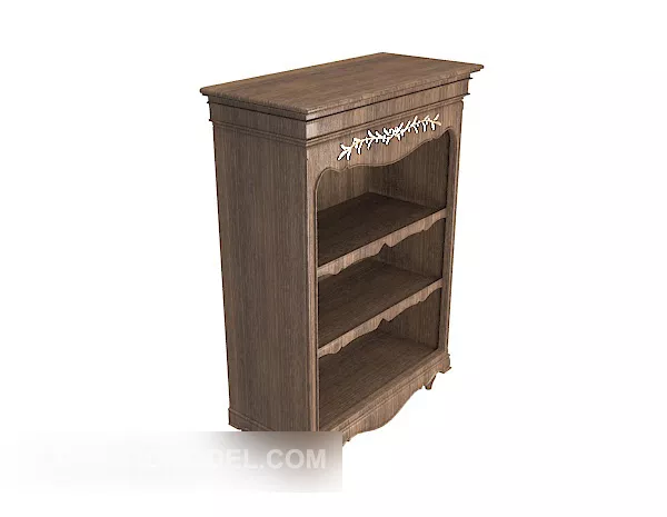 European Style Cabinet Wooden 3d model European Style Cabinet Wooden 3d model
