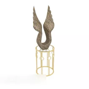 European Style Decorative Side Table 3d model