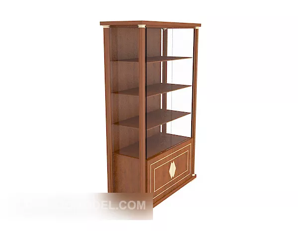 European Style Display Cabinet 3d model European Style Display Cabinet 3d model