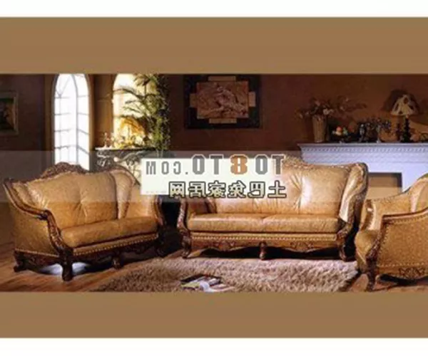 European Style Double Sofa Furniture Interior 3d model European Style Double Sofa Furniture Interior 3d model