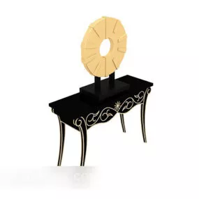 European-style Entrance Decoration Hall Cabinet 3d model