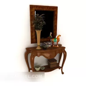 European-style Entrance Table 3d model