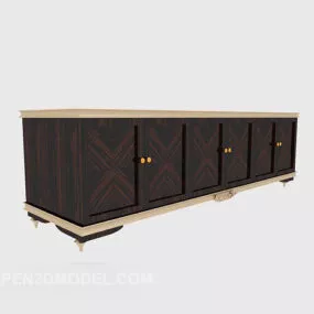 European-style Gate Cabinet 3d model