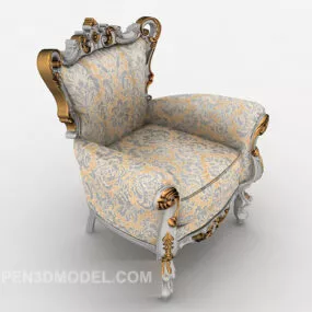 European Style High-end Sofa 3d model