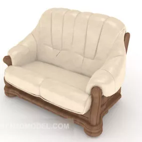 European-style Home High-end Single Sofa 3d model