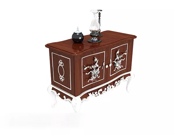 European Style Home Practical Side Cabinet 3d model European Style Home Practical Side Cabinet 3d model