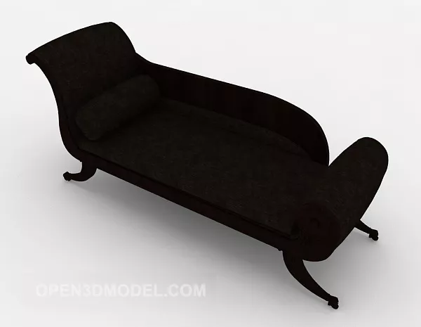 European Style Recliner Sofa 3d model European Style Recliner Sofa 3d model