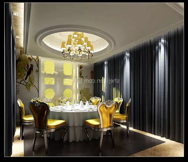 European Decor Of Restaurant Interior 3d model European Decor Of Restaurant Interior 3d model