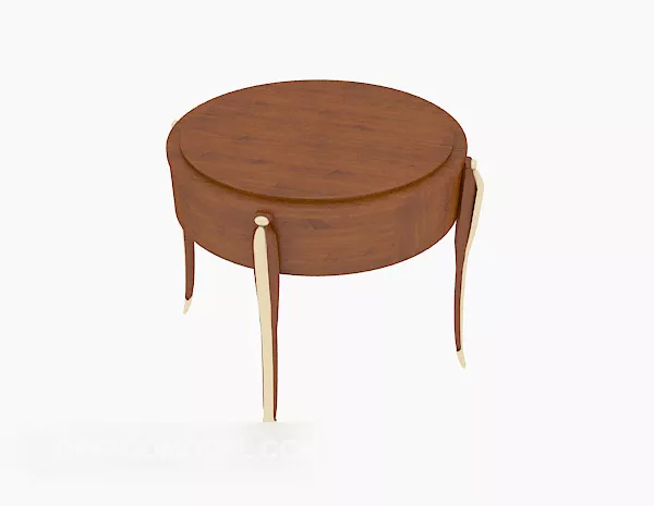 European Style Side Table 3d model European Style Side Table 3d model