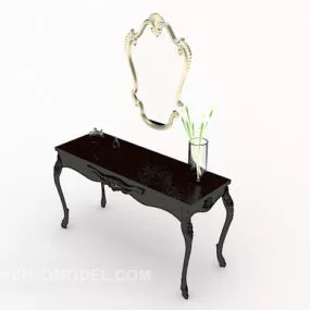 European-style Simple Entrance Hall Cabinet 3d model