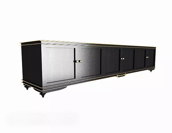 Locker Curved Face 3d model