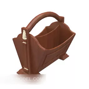 European Style Small Swing 3d model
