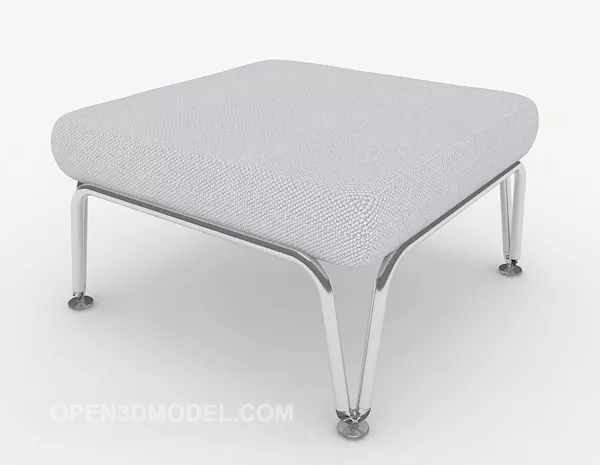 European Style Sofa Stool 3d model European Style Sofa Stool 3d model