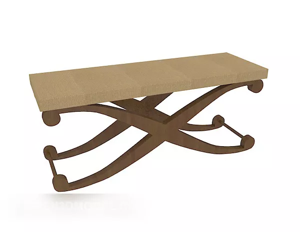 European Vintage Style Stool 3d model European Vintage Style Stool 3d model