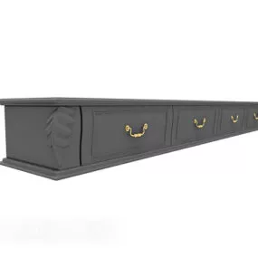European Style Traditional Tv Cabinet 3d model