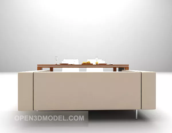 Dinning European Table And Chair 3d model Dinning European Table And Chair 3d model