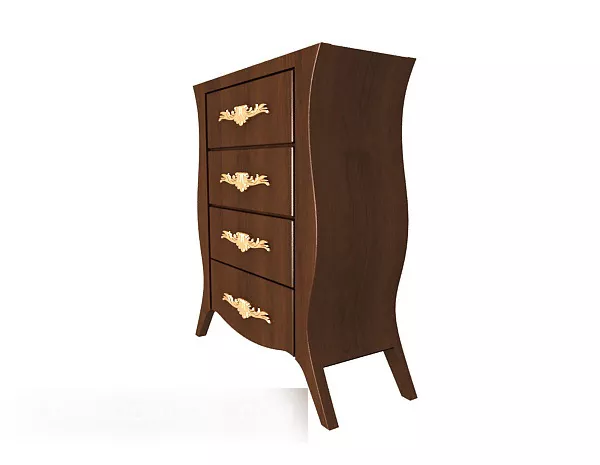European Vintage Traditional Drawer 3d model European Vintage Traditional Drawer 3d model