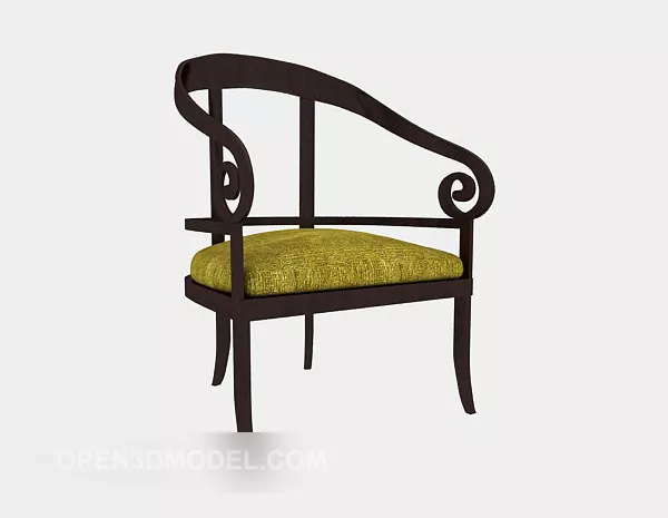 Modern Chaise Lounge 3d model