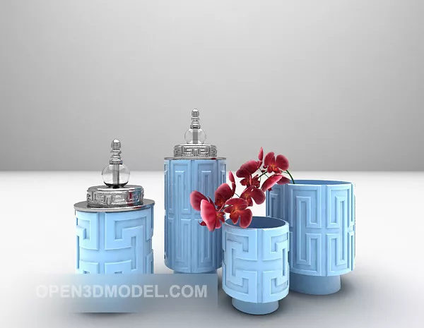 European Trinkets Furniture 3d model European Trinkets Furniture 3d model