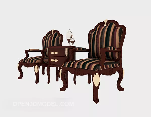 Low Wood Lounge 3d model