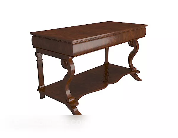 European Vintage Room Cabinet 3d model European Vintage Room Cabinet 3d model