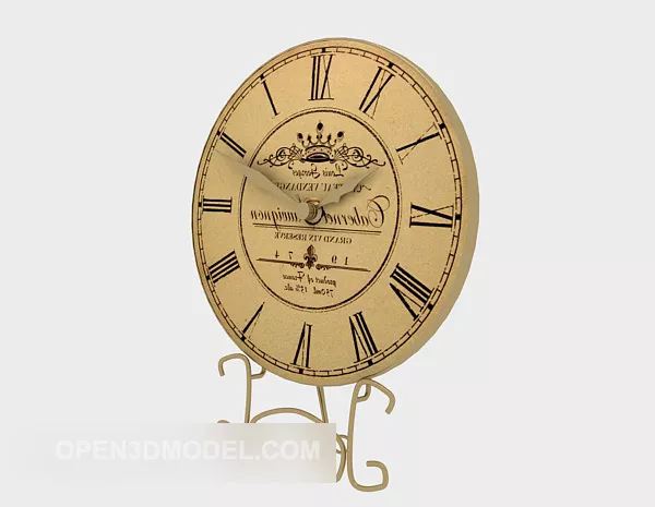 Small Dial Wrist Watch 3d model
