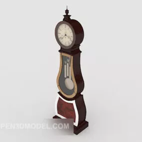 European Watch Setup Clock 3d model