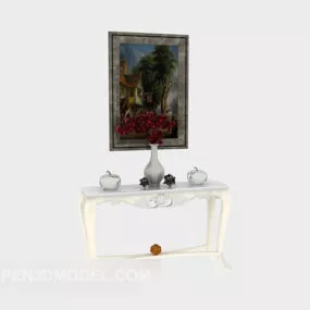 European White Edge Several 3d model