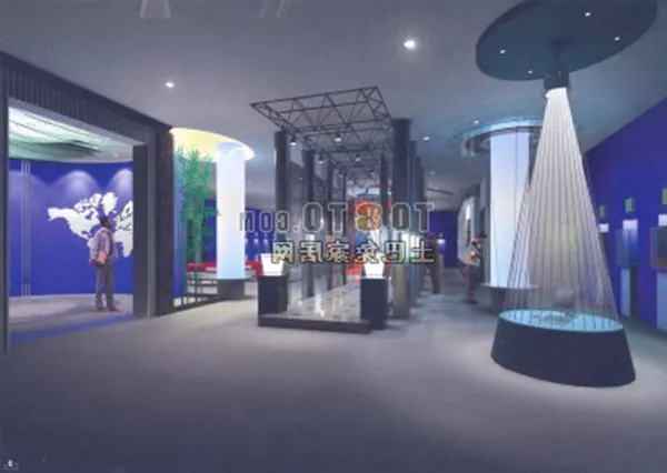 Old Exhibition Hall Interior 3d model Old Exhibition Hall Interior 3d model