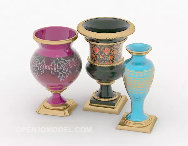 Exotic Decoration 3d model Exotic Decoration 3d model