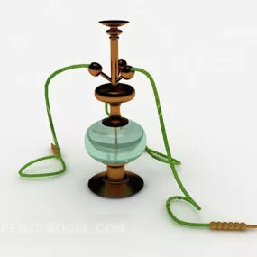 Hookah Vaporizing Smoking 3d model