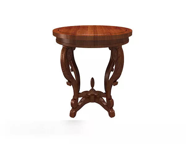 Exquisite European Round Table 3d model Exquisite European Round Table 3d model