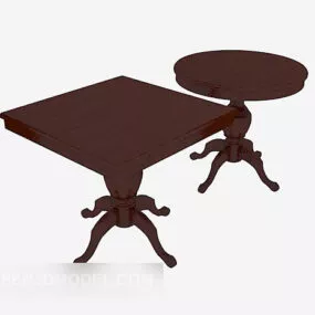 Exquisite European Side Table, Coffee Table 3d model