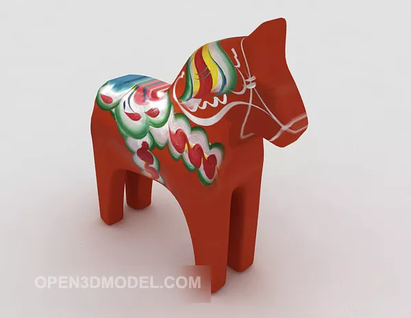 Trojan Toy 3d model Trojan Toy 3d model