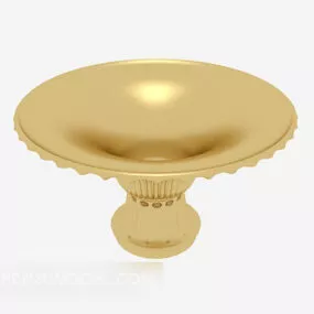 Exquisite Bowl-shaped Decorations 3d model