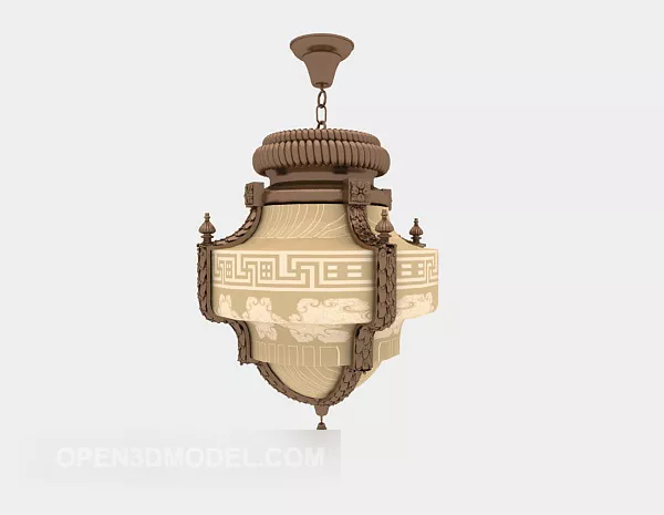 Exquisite Classic Chandelier 3d model Exquisite Classic Chandelier 3d model
